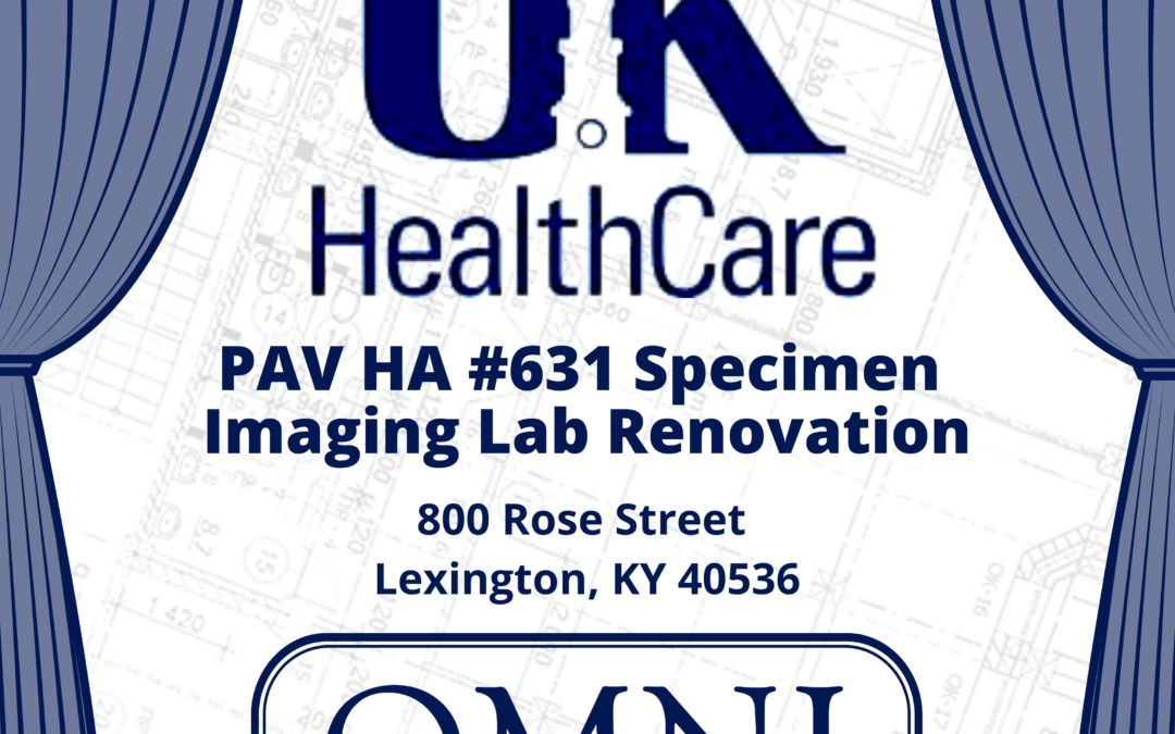 OMNI Awarded UK HealthCare’s Specimen Imaging Lab